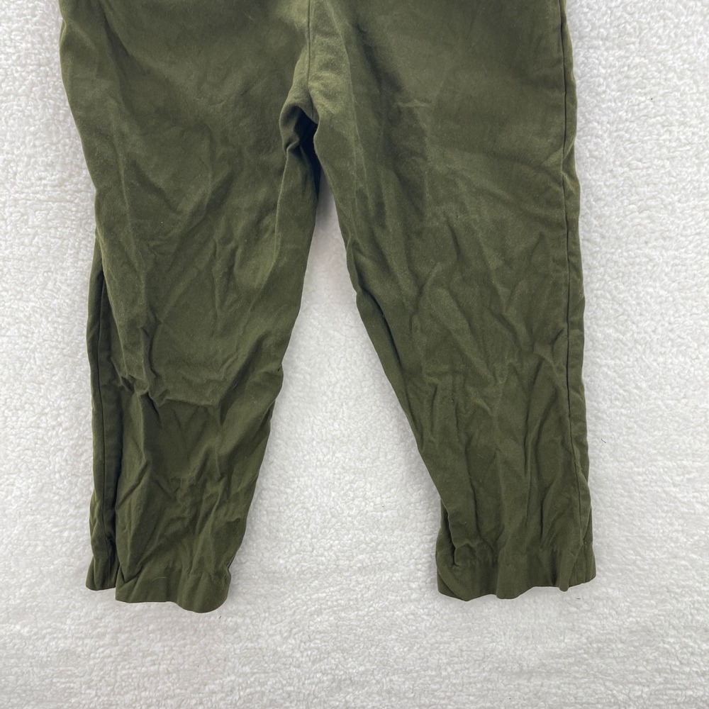 VTG US Military Trousers Mens Medium 30x28 M-1951 Field Wool Green OD Korean War - Picture 6 of 12